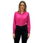 Camisa Dink Cropped Manga Longa Feminina