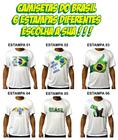 Camisa do brasil - 6 estampas diferentes