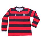 Camisa do Flamengo Infantil com Proteção UV M. Longa Oficial - Torcida Baby