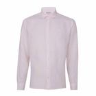 Camisa Dudalina Slim Linho Overdye Rosa Claro