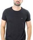 Camisa em Malha Preto Masculino