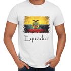 Camisa Equador Bandeira País América do Sul
