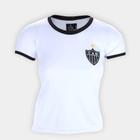 Camisa Feminina Atlético Mineiro Supporter Branca Oficial - Oldoni Sports