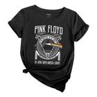 Camisa Feminina Baby Look Banda De Rock Pink Floyd 2024