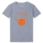 Camisa Feminina BabyLook Halloween Witch Streetwear Camisa 100% Algodão