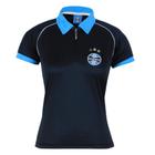 Camisa Feminina Grêmio 2022/2023 Polo Preta Oficial