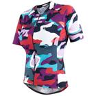 Camisa Feminina Marcio May Funny Colorfull Camouflaged