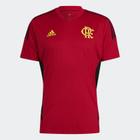 Camisa flamengo adidas treino 2022 vermelha