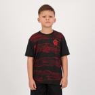 Camisa Flamengo Hovel Preta Infantil