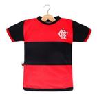 Camisa Flamengo Infantil oficial Listrado Vermelho e Preto
