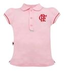 Camisa flamengo menina rosa oficial infantil licenciado - Revedor