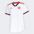 Camisa Flamengo Oficial II 22/23 s/n Torcedor Feminina - Branco