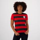 Camisa Flamengo Shout Feminina Vermelha e Preta