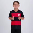 Camisa Flamengo Torcer Infantil Preta