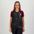 Camisa Flamengo Vein Feminina Preta