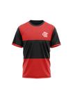 Camisa Flamengo Whip Infantil - Preto e Vermelho