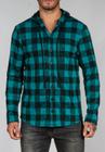 Camisa Flanelada C/ Capuz Xadrez