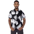 Camisa Floral Masculina Moda Praia Social Slim