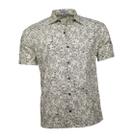 Camisa Floral Masculina Ramos Verde Claro