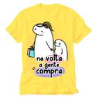 Camisa Flork amarela frase mãe você é uma joia tudo pra mim