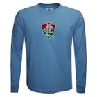 Camisa Fluminense 1959 Goleiro Liga Retrô Longa Azul GGG