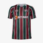 Camisa Fluminense I 24/25 s/n Torcedor Umbro Masculina - Verde+Vinho