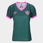 Camisa Fluminense III 23/24 s/n Torcedor Umbro Feminina