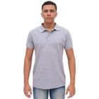 Camisa Gola Polo Basica Masculina Manga Piquet Algodao Poliester Lisa Premium Com Botao Dia a Dia