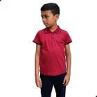 Camisa Gola Polo Infantil Camiseta Juvenil Masculina Menino