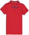 Camisa Gola Polo Infantil Juvenil Masculina Manga Curta Ogochi 7006001