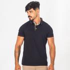 Camisa Gola Polo Masculina Algodão Premium Com Bordado Lisa