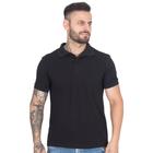 Camisa Gola Polo Masculina Piquet Lisa Manga Curta Casual