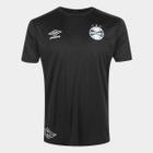 Camisa Grêmio Black Edição Limitada 20/21 s/n Torcedor Umbro Masculina