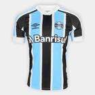 Camisa Grêmio I 21/22 Umbro Masculina - Azul+Branco