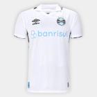 Camisa Grêmio II 24/25 s/n Torcedor Umbro Masculina - Branco e Azul