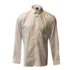 Camisa Individual Slim Fit Listrado Branco