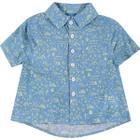 Camisa Infantil Basica Azul - Toys & Kids