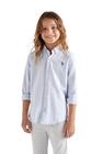 Camisa Infantil Cont Ml Oxford Reserva Mini