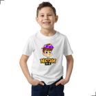 Camisa Infantil Fã Youtuber Natan Por Ai Turne Video Abelha