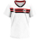 Camisa Infantil Flamengo Origem - Branco e Vermelho - Braziline