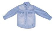 Camisa Infantil Jeans Toffee Cor Jeans - Nº01