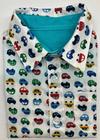 Camisa Infantil Masculina Estampa Mini Carrinhos