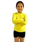 Camisa Infantil Menino Com Proteção Fator 50+ Para Praia e Piscina