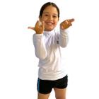 Camisa Infantil Menino Com Proteção Fator 50+ Para Praia e Piscina