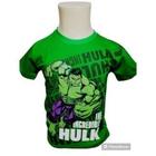 Camisa Infantil Menino Temático Hulk Vingador Verde