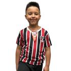 Camisa Infantil São Paulo Faixas Sp 0737 Bco/verm/pto - REVEDOR