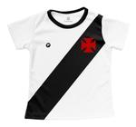 Camisa Infantil Vasco Baby Look Branca Oficial - Torcida Baby