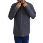 Camisa Jeans Manga Longa Masculina - Hering