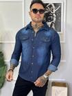 Camisa Jeans Masculina Camisa Social Jeans Masculina