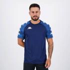 Camisa Kappa Raglany Marinho